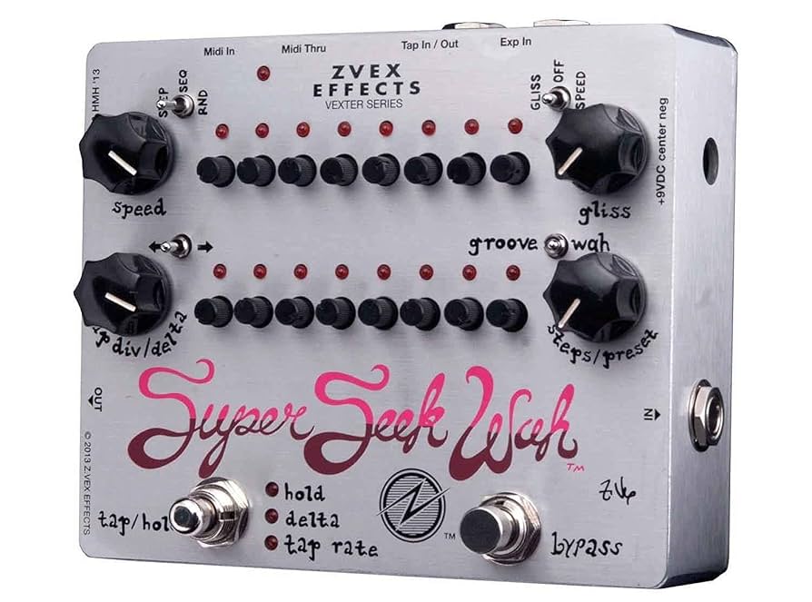 ギター ZVEX SEEK WAH Amazon | ZVex Vexter Super Seek Wah Guitar Effects(正規品
